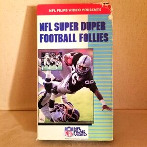 NFL Super Duper Football Follies (VHS, 1992)